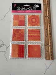 Provo Craft The Third Dimension Stand-Outs Christina Cole Stickers 6PC Scrapbook
