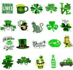 300 Pcs St. Patrick’S Day Shamrock Stickers, Vinyl Waterproof for Crafts & Decor