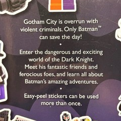 LEGO DC Batman Super Heroes Ultimate Sticker Collection Book 1000+ Reusable READ