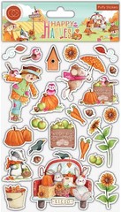 Craft Consortium HAPPY HARVEST (25PC) PUFFY STICKER SHEET scrapbooking