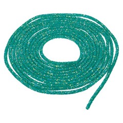 5 Yard 6mm Glitter Sequins Rope Sequins Rhinestone Cord Green