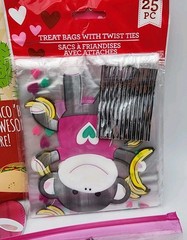 Valentine Craft Lot – Foam & Satin Hearts, Stickers, Treat Bags, Cards Mixed