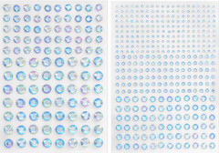 Bling Variety Pack Blue AB Gems Gem Rhinestones Recollections Stickers