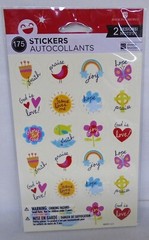American Greetings 2-Pack Stickers Religious Theme Symbols Praise Faith 175 Pcs