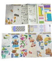 K&Company Miss Elizabeth Scrapbooking Mixed Lot Stickers Brads Metal 3+ POUNDS