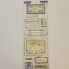 NEW Lot 7 Pkgs BABY BOY Stickers Rub-Ons Transparency Making Memories Daisy Ds-Z