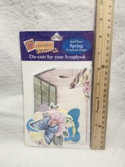 Spring Scrabooking Die Cuts 18 – NEW Bird House Butterfly Flowers FREE SHIPPING