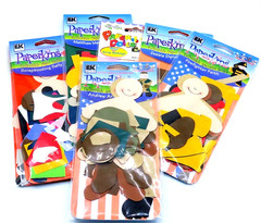 Paperkins Paper Dolls Lot EK Success Scrapbook Glue Book Journal Supply