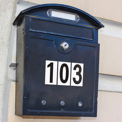 240Pcs 10 Sheets Self Adhesive Vinyl Numbers Stickers Waterproof Reflective Mail
