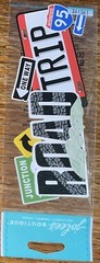 Jolees ROAD TRIP 3D Title Drive Car Ride Family Vacation Map Scrapbook Stickers