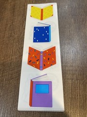 Mrs. Grossman’s Stickers 1 Strip Books Primary Colors 1989 Retired