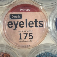Lot Of Various Eyelets For Paper Crafting/Scrapbooking – CS1IB