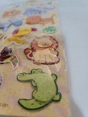 Kingsbridge Handmade 3D Stickers Safari Animal Jungle Themed NIP HK-081