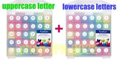 Carla Craft Mini Craft Punch Alphabet uppercase letter lowercase letters set