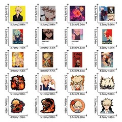 60pcs Classic Japanese Anime Sticker, Cute Cartoon Vinyl Waterproof Stickers …