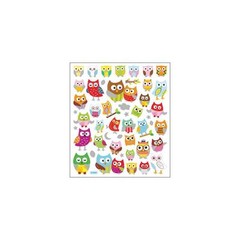 Scrapbooking Crafts Stickers Sticker King Wide Eyed Owls Different Sizes Colors
