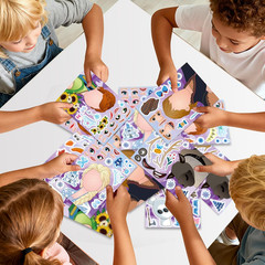 36PCS Make a Face Stickers for Kids, Birthday Party Favors Stickers for Kids, Fu