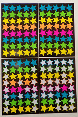 Vintage 1980s Sticker Lot Partials Various Brands Incl Lisa Frank AS IS