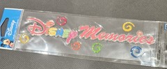 ek success disney adhesive titles Disney Memories 6×2 «