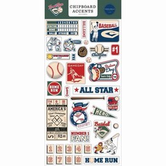 Carta Bella ~ HOME RUN ~ Chipboard Accents