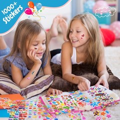 3D Puffy Stickers for Scrapbooking, Gifts 40 Different Sheets Arts & Crafts