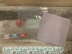 CTMH – Sparkle & Shine – (1) Assortment Z1860 & (1) Textiles Z1884 *NOS*