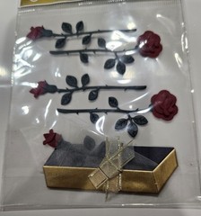 Stickopotamus Jolee’s Boutiques Sticker Collage «RED ROSES» NIP, Love, romance