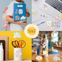 300PCS Affirmation Stickers, Holographic Motivational Sticker Pack, Positive Jou