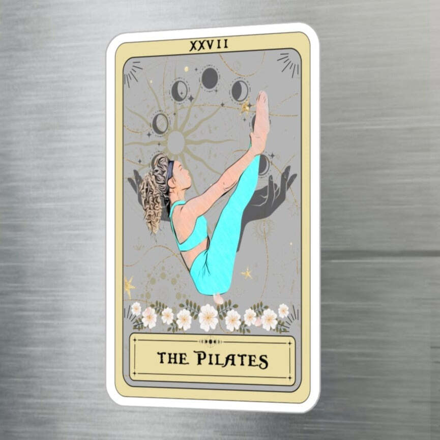Pilates Stickers, The Pilates Tarot Card Sticker