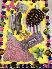 Junk Journal /scrapbook! 5 Vintage Junk Journal Ephemera. 5 Cards W/ Envelopes.
