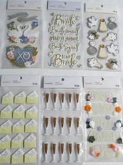 THE LOVELY LOVE BIRDS ! 6 PACKS BY RECOLLECTIONS. PLANNING TIME!