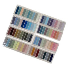 1600Pcs 80 Color Writable Morandi Sticky Tabs Repositionable Color Page Marker