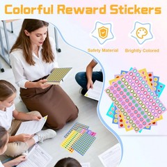 6600PCS Reward Stickers for Kids, Teachers Classroom Incentive Stickers