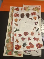 Scrapbooking Halloween Fall Mixed Lot