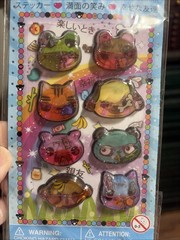 Vintage Fashion Angels Chopstixers Liquid Stickers Y2K Kawaii DEADSTOCK