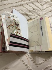 Pink Soft Cover Junk Journal Full of Decorative Ephemera