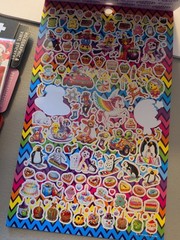 Mixed Sticker Lot~Disney Minnie Mouse 1000+ Stickers Book, Lisa Frank, Christmas