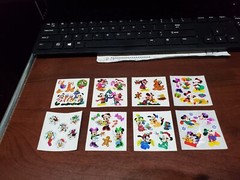 8 vintage Sandylion Christmas Mickey Minnie Donald Daisy Goofy Baby Mods Prisma