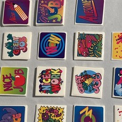 Vintage 90’s Stickers Scholastic Highlights Teacher Rewards Encourage Good Job