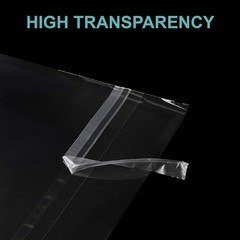 AcidFree Picture Sleeves, 100Pack Crystal Clear Storage Bags for 12×12 Art Pr…