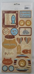 Daisy Hill Diecut Acid-Free Chipboard Shapes Cats Meow New 912786