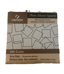 Lot Of 5 Boxes Photo Sticker Squares & Corners