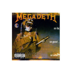Megadeth So Far, So Good… So What! Album Cover Sticker Decal