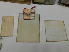 Junk Journal Add-Ons Handmade Tags Card Envelope File Clipboard Ephemera Set 5