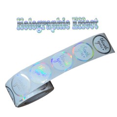 600 Pcs 1.5″ Thank You Stickers – Iridescent Effect Thank You Stickers Labels