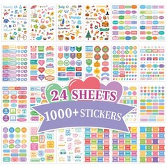 1000+ Holiday Seasonal Daily Monthly Planner Stickers for