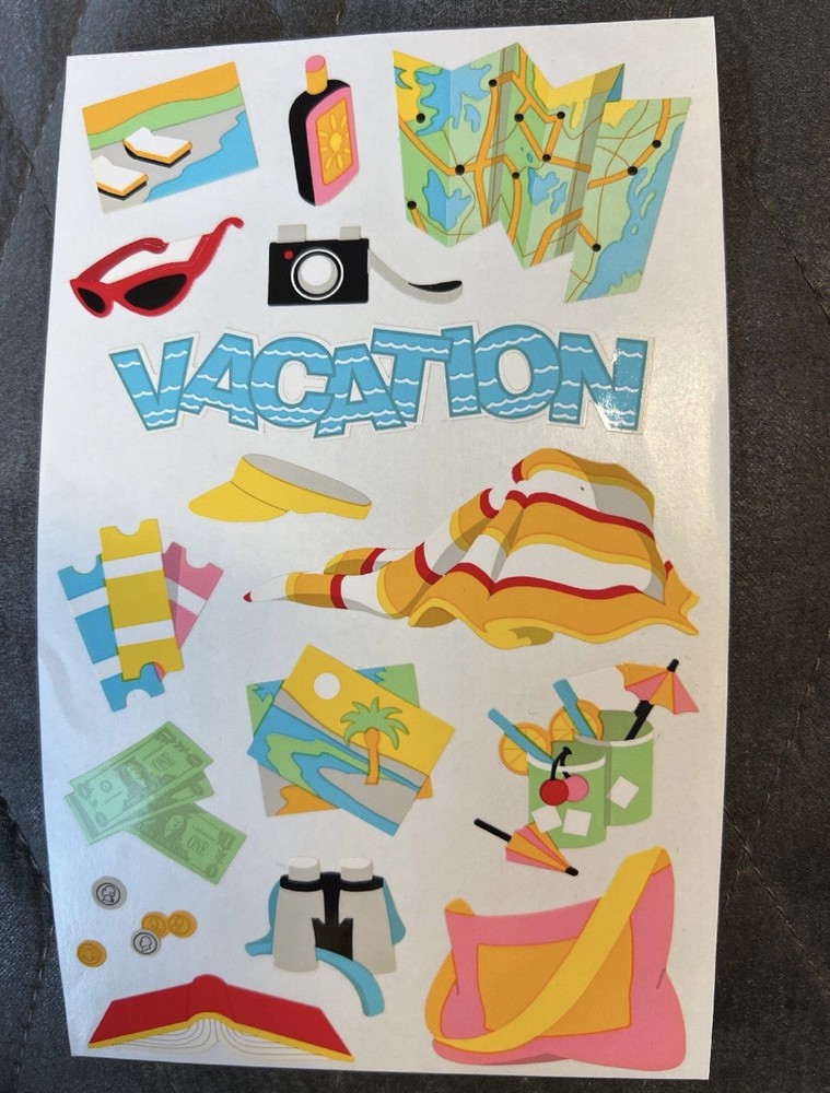 Mrs. Grossman’s Large Stickers Vacation