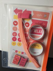 Journal Kit/Weekly To Do List Notepad/Stickers/Washi Tape/Pouch/Bookmarks more..