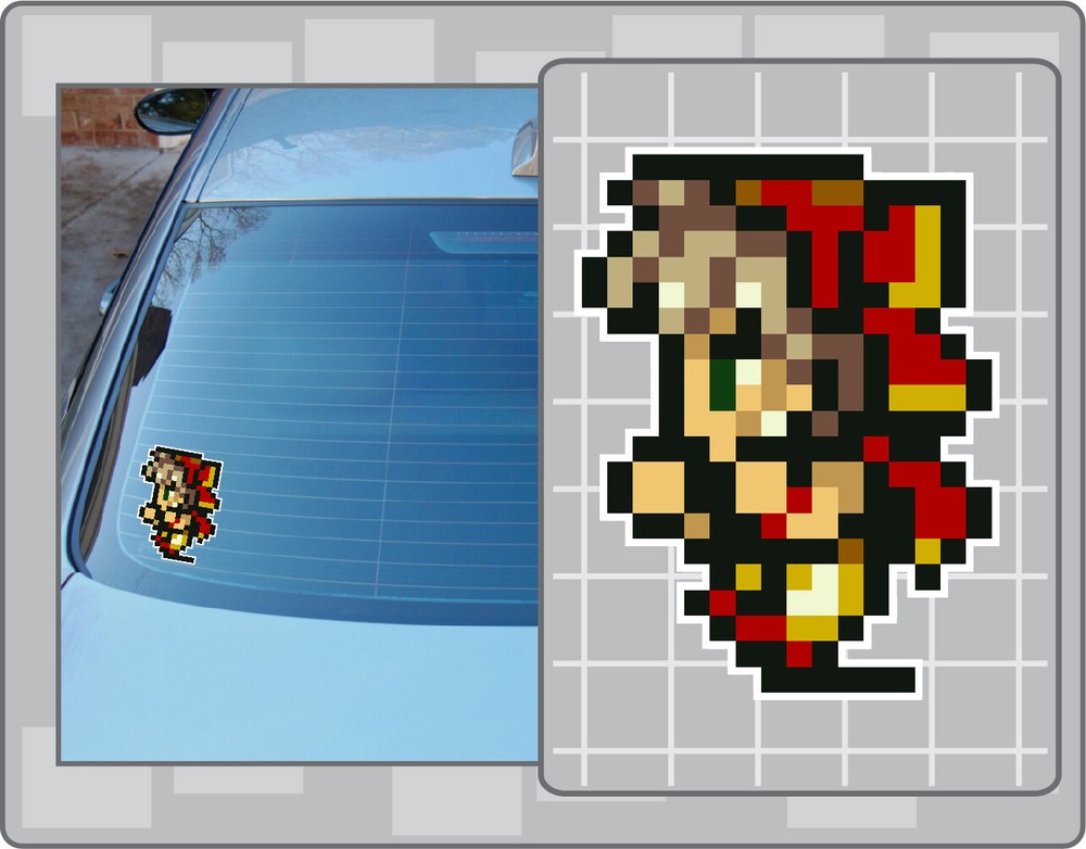 RELM ARROWNY from Final Fantasy Vinyl Decal #2 Car Laptop Sprite Sticker