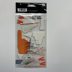 Jolee’s Boutique PEP RALLY 11 Dimensional Stickers School Spirit Orange